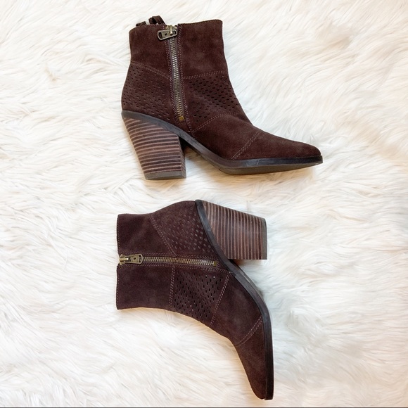 Lucky Brand Ramses Booties Size 8.5 Ankle Boots - Picture 2 of 8